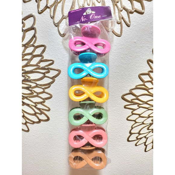 Unbranded Accessories - Women's Infinity Hair Clips Accessories Multicolor set